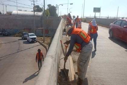 En unidad, gobierno y poblaci&oacute;n dignifican a Puebla con faenas y tequio