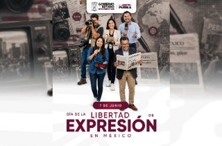 Reconoce Gobierno de Puebla a periodistas en el d&iacute;a de la Libertad de Expresi&oacute;n