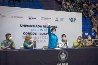 Inaugura la Rectora Lilia Cedillo la Universiada Regional CONDDE-BUAP 2022