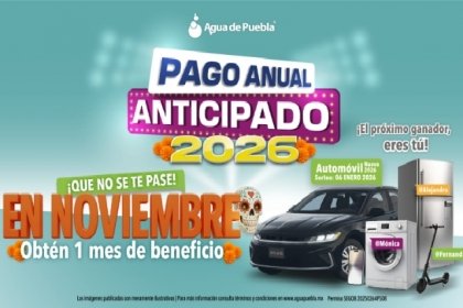 En noviembre, recibe 1 mes de beneficio con tu &ldquo;Pago Anual Anticipado 2026&rdquo;