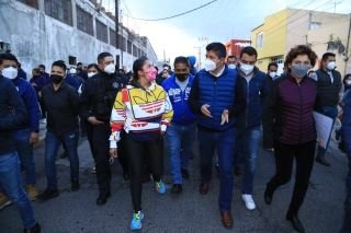 Eduardo Rivera, realiz&oacute; la XI caminata por la paz