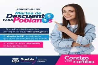 Martes de descuentos para poblanos llega a mil 900 negocios afiliados