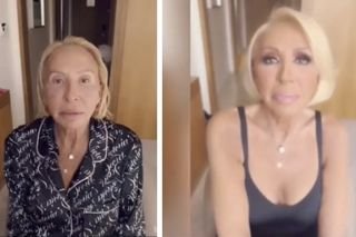 &iexcl;Que pase el maquillaje! Laura Bozzo se muestra antes y despu&eacute;s de arreglarse e &ldquo;impacta&rdquo; a fans