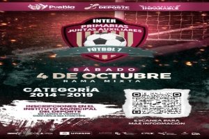 Impulsa Gobierno de la Ciudad deporte infantil con el Torneo Interprimarias de Futbol 7 de Juntas Auxiliares