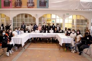 Clausura mundo Tlatehui foro de las juventudes "escribimos juntos el futuro"