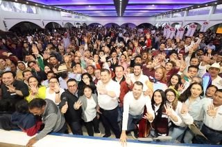 Puebla est&aacute; llamada a la grandeza, de la mano de Claudia Sheinbaum y AMLO: Armenta&nbsp;