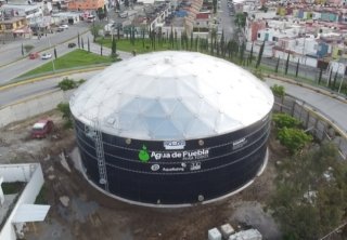Para fortalecer el servicio, Agua de Puebla puso en marcha el Sistema de Bombeo del Macrotanque Gaza &ndash; Xonacatepec