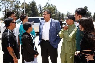 Trabaja gobierno sin descanso para garantizar tranquilidad y seguridad de las y los poblanos: Sergio Salom&oacute;n