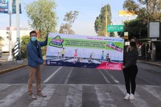 Ayuntamiento de puebla brinda mayor seguridad a peatones con rehabilitaci&oacute;n de vialidades