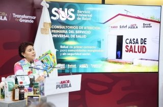 Puebla ampl&iacute;a cobertura de salud con nuevas unidades e infraestructura