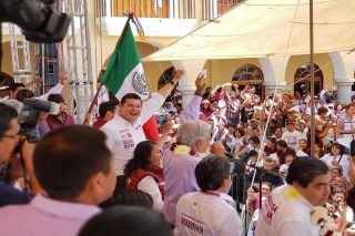 Con L&oacute;pez Obrador se consolida el nacionalismo y la justicia social: Senador Armenta