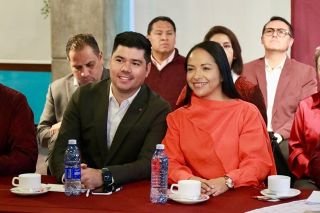 Por encima de intereses partidistas o personales, est&aacute; Puebla, coinciden Natale y Liz S&aacute;nchez&nbsp;