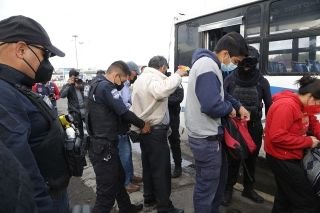 Contigo y en Ruta, polic&iacute;a municipal previene el delito en el transporte p&uacute;blico