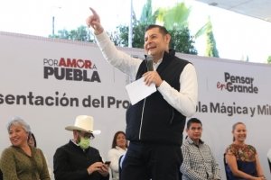 Desde Acatzingo, Alejandro Armenta presenta "Proyecto Puebla m&aacute;gica y milenaria"