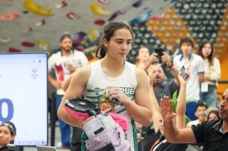 Con Mar&iacute;a Jos&eacute; Estrada Puebla se viste de oro en la olimpiada nacional