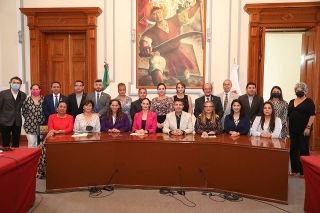 Eduardo Rivera P&eacute;rez y clubes rotarios estrechan lazos en favor de Puebla capital