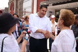 Mando coordinado policial, bien pagado y mejor preparado  refrenda Armenta en beneficio de las familias poblanas