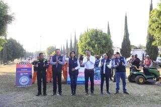 Contin&uacute;an jornadas de limpieza integral en el municipio de Puebla