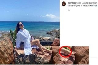 Que no quede huella: Belinda ya no tiene tatuaje de iniciales de Nodal