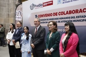 Gobierno de la Ciudad firma convenio con la CDH y anuncia apertura de Oficina de Atenci&oacute;n Municipal a V&iacute;ctimas