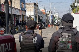 Despliegan fuerte operativo interinstitucional contra el robo de autopartes en la 46 Poniente de Puebla