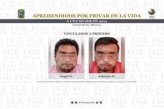 Aprehendidos por privar de la vida a una mujer en 2013&nbsp;