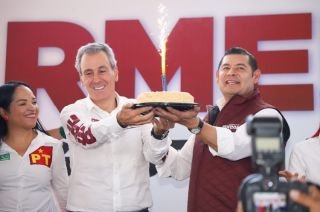 Llegar&aacute; el progreso a las Juntas Auxiliares de Puebla: Alejandro Armenta y Pepe Chedraui
