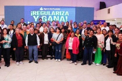 Agua de Puebla reconoce la gran labor de los &ldquo;Vigilantes del Agua&rdquo; en cada una de sus colonias