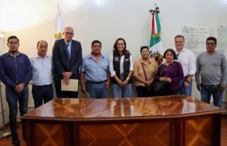 Privilegi&oacute; Gobierno de la Ciudad el di&aacute;logo con ejidatarios de San Baltazar Campeche