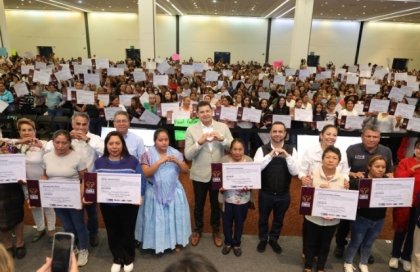 El Pueblo Organizado decide y transforma con obra comunitaria: Armenta