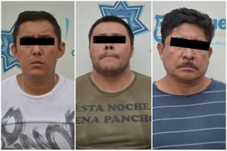 La SSC de Puebla detuvo a tres integrantes de &ldquo;Los Michimani&rdquo;, banda delictiva dedicada al robo de obras en construcci&oacute;n
