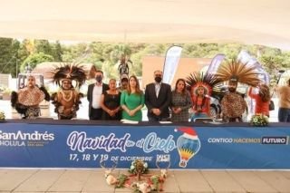 Navidad en el cielo; As&iacute; se vestir&aacute; San Andr&eacute;s Cholula