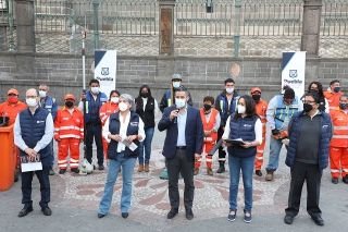 Servicios p&uacute;blicos, limpia, turismo y cultura de Puebla capital se alistan para Semana Santa