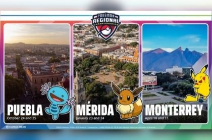 Puebla ser&aacute; sede de Campeonato Regional Pok&eacute;mon con premios de hasta 10 mil d&oacute;lares