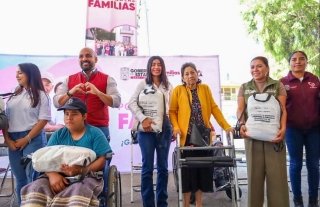Jornada por amor a las familias llega a San Francisco Totimehuac&aacute;n