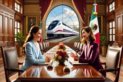 M&eacute;xico con la frente en alto y el tren por delante