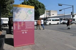 Gobierno municipal da mantenimiento y coloca nueva se&ntilde;al&eacute;tica en centro hist&oacute;rico