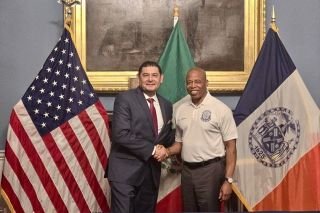 Gira de Trabajo del Gobierno de Transici&oacute;n de Puebla en Nueva York fortalece la Seguridad Estatal&nbsp;&nbsp;