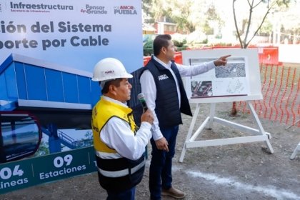 Sistema de transporte por cable, motor de movilidad, empleo y desarrollo en Puebla