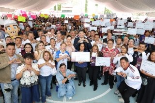 Gobierno Estatal destina m&aacute;s recursos al campo y obra comunitaria en Tehuac&aacute;n